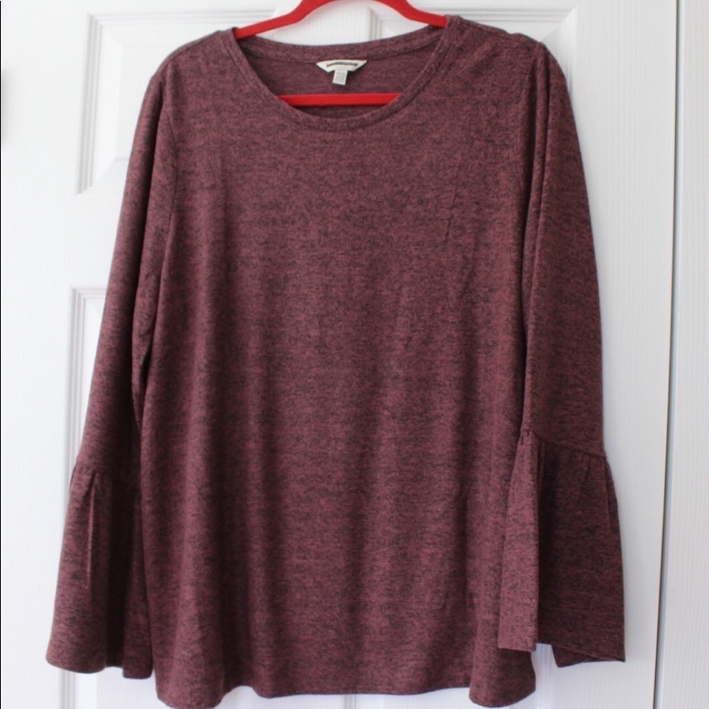 Lucky Brand | Bell Sleeve Blanket Sweater